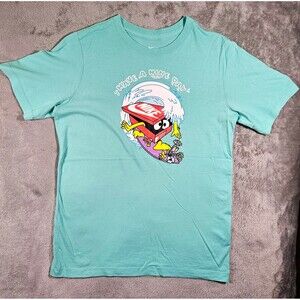 Nike Surfing Have a Nike Day Teal Crew Neck Kids Sz XL
